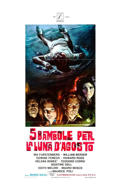 فيلم 5 bambole per la luna d’agosto مترجم